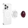 Maroon Gold Pattern Gift PopSockets MagSafe PopGrip for iPhone