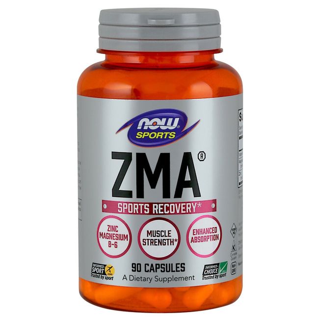 NOW Foods ZMA Capsules, 90 Capsules