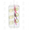 3 Pack Baby silicone pacifiers miel from México (9 Pacifiers)