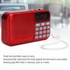 Portable FM Digital Radio with LED Display, Multifunction Player with Memory Function, Wireless FM Radio Support Memory Card USB Playback