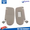 For 2002-2006 Dodge Ram 2500 3500 Driver & Passenger Side Sun Visor Tan Pair