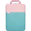 Sonic LS-5593-M School PC Case with Cushion, M Size, Shift Plus, Candy Mint, Set of 3