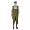 Dirt Boot Amphibian Chest Waders 100% Waterproof Nylon Wader (Green, numeric_9)