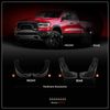 4Pcs Front & Rear Side Splash Guards Mud Flaps for Nissan Versa 2012-2017 Sedan
