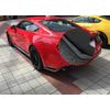 For Ford Mustang Gloss Black Rear Bumper Lip Splitter Diffuser Canard Spoiler