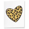 4 x 'Leopard Print Heart' Gift Tags/Labels (GI00039799)