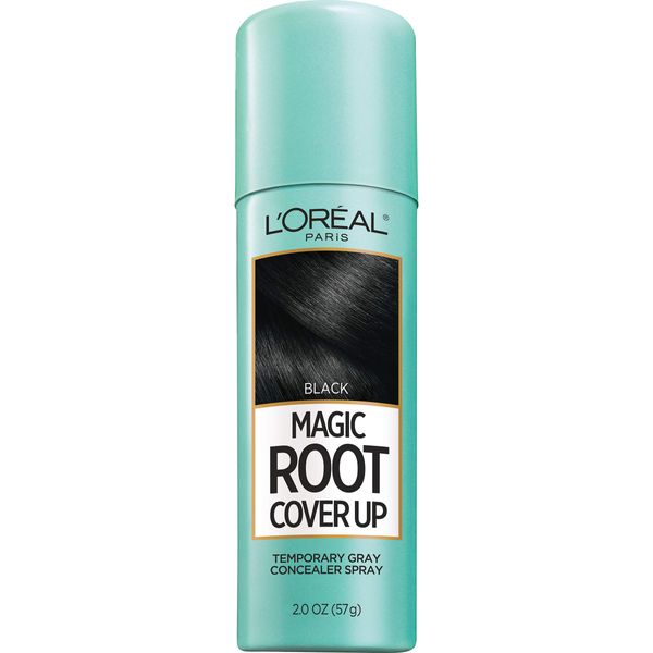 Loreal Root Cover Up Spray Black 2 Ounce (59ml) (2 Pack)