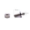 4 x Tenax Fastener 3/16" Whitworth Threaded Stud Set (Made in England) Button nut and Stud