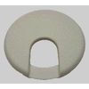Round Wire Hole Cap S60 White Color