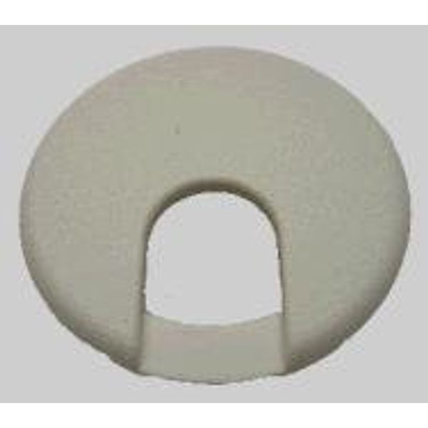 Round Wire Hole Cap S60 White Color