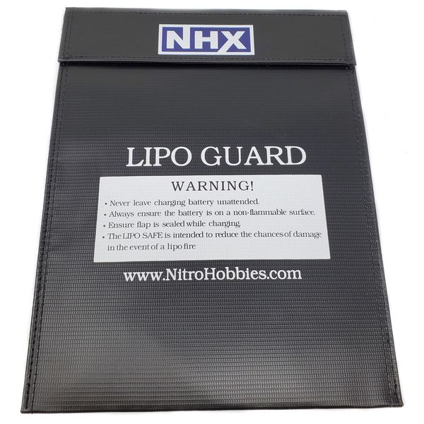 NHX RC Fireproof Multi Lipo Safe Charging / Storage Bag 300x230mm