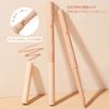 GECOMO N002# Natural Plump Teardrop Bag Eyeshadow/Highlights/Eyeshadow/Smooth Drawn Eyeliner 5 Colors Makeup Beginners Cosmetics