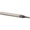 Melin Tool 1/16" Diam, 3/16" LOC, 2 Flute, 90� Point Angle, Solid Carbide Dri...