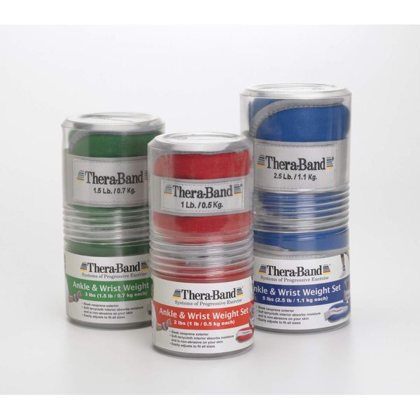 Thera Wrist and Ankle Cuff Weights - Pair (Red)