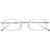 Dollger Blue Light Reduction Glasses, Blue Light Reduction, Date Glasses, Ultra Lightweight, 0.6 oz (17 g), Silver