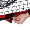 Baseball Practice Net Thrower Strike Zone W/ Portable Baseball Ball Caddy EZ Set