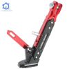 CNC Aluminum Alloy Kickstand Adjustable Motorcycle Foot Side Support Stand Red