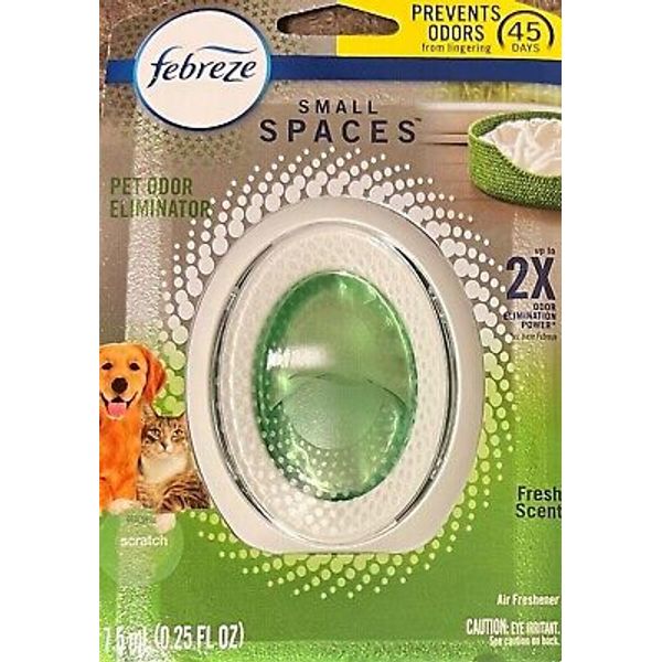 Febreze Small Spaces, Pet Odor Eliminator 7.5 ml Fresh Scent 2x scent