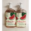 2 Bottles Watermelon Moisturizing Hand Soap w/ Eucalyptus Oil 17 fl oz Each