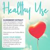 PureCo Organic Elderberry Capsules 10:1 Extract Equals 5,000mg Fresh Elder 30ct