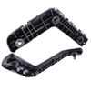 For 2014-2016 Toyota Corolla Driver & Passenger Side Black Bumper Bracket Set