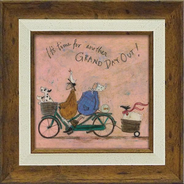 Upower Sam Toft Gel Art Frame, Small, "Grand Day Out"