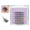 LASHIDOL False Eyelashes, For Partial False Eyelashes, Pine Extract, Self Natural, Popular, DIY, Reusable, Eye Butt, Handmade, Premium Fiber, Natural (No. 04 Pure)