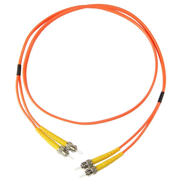5m ST-ST Duplex 50/125um multimode patch cord- FO4SALE