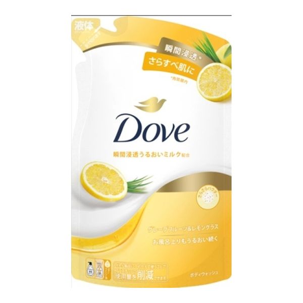 This month&#39;s recommended item: Unilever Dove Body Wash Grapefruit &amp; Lemongrass Refill 330g