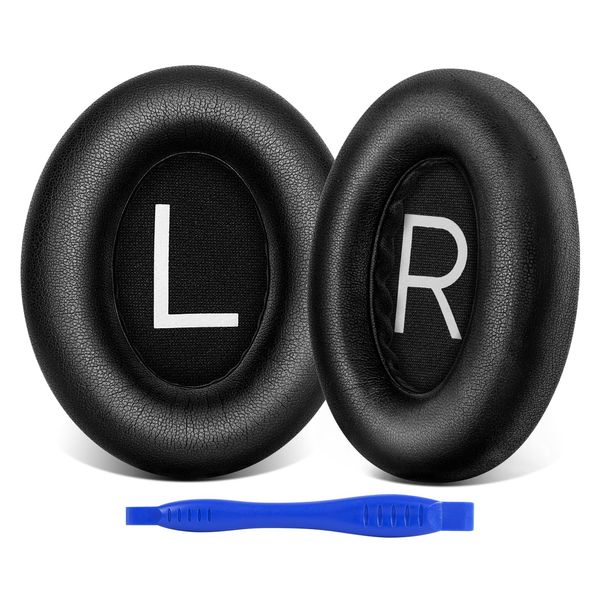 Link Dream Bose 700 Headphones Replacement Earpads, Softer Leather Replacement Ear Pads Cushions for Bose 700 (NC700) Noise Cancelling Headphones with High-density Noise Isolation Foam (Black)