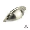 Nickel Cup Kitchen Cabinet Door Handle Cupboard Drawer Bedroom Furniture Handles knobs Pull