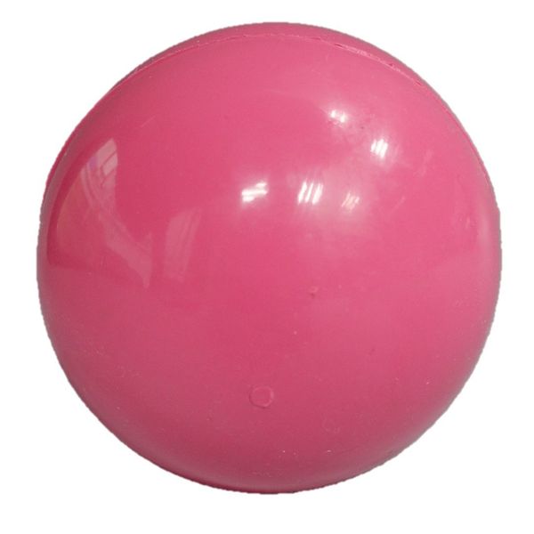 Rubber Bouncy Ball Dog Toy (S) (Pink) for Small Dog