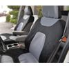 Waterproof Car Seat Covers Protectors Polyester Neoprene Front 2pc Black/Gray