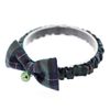 Ribbon Scrunchie Collar Tartan CH Green S