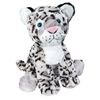 Cuddly White Leopard (16" Plush) No-Sew DIY Build-a-Plush Kit