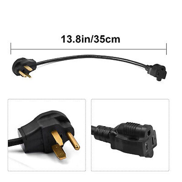 Extension Cord 110V ~220V Adapter 14AWG Converter Cable for TIG MIG Welder USA