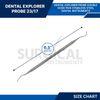 45 Instruments Basic Dental Set Mirror Explorer College Plier Economy Grade