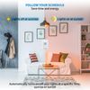 Toolhome 7 Day Programmable In-Wall Timer Switch Automatically Turns Lights and Fans On/Off at Sunrise/Sunset, Neutral Wire Required