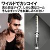 Felimoa Men's Butterfly Knife Comb Folding Comb Portable Comb Hair Styling (Black)