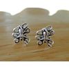 Sterling Silver Small 10x8mm Octopus Squid Stud Studs Earrings!