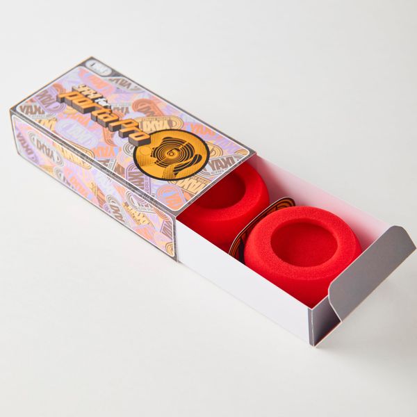 YAXI EARPADS for Koss PORTAPRO 2Pairs (Red+Red)