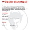 Clear Wallpaper Adhesive Premium Easy Application Odorless Bonding 1 Pack 80ml
