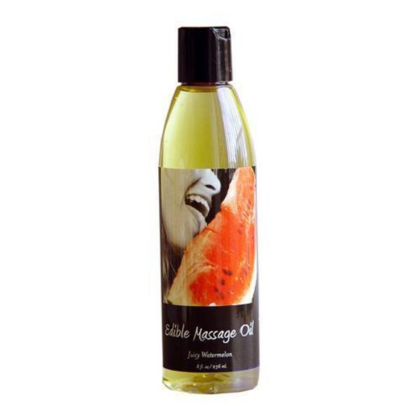 Earthly Body Edible Massage Oil Juicy Watermelon 8oz