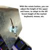 Computer Keyboard Clicker, Adjustable Physical Clicker Auto Random Click, Mouse Mover Auto Clicking Tool, with Setting, 0.1-.9 Seconds Wide Range Time