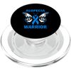 Alopecia Warrior Butterfly Ribbon PopSockets PopGrip for MagSafe