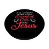 Essential Oils Aromatherapy Christian Jesus Funny PopSockets Swappable PopGrip
