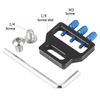 Camera Cage Cable Fixing Tether with 1/4" Screw, Fixed Clamp Mount for Accessories HDMI Cable