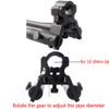 6-9 Inch Adjustable Height Bipod Foldable Clamp-on for Rifle Barrel Mount