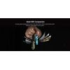Olight I17 Checkered Flag USB-C Rechargeable EDC Keychain Flashlight, 180 lumens