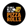 Pizza Rolls Cheese Pepperoni Vegan PopSockets Swappable PopGrip